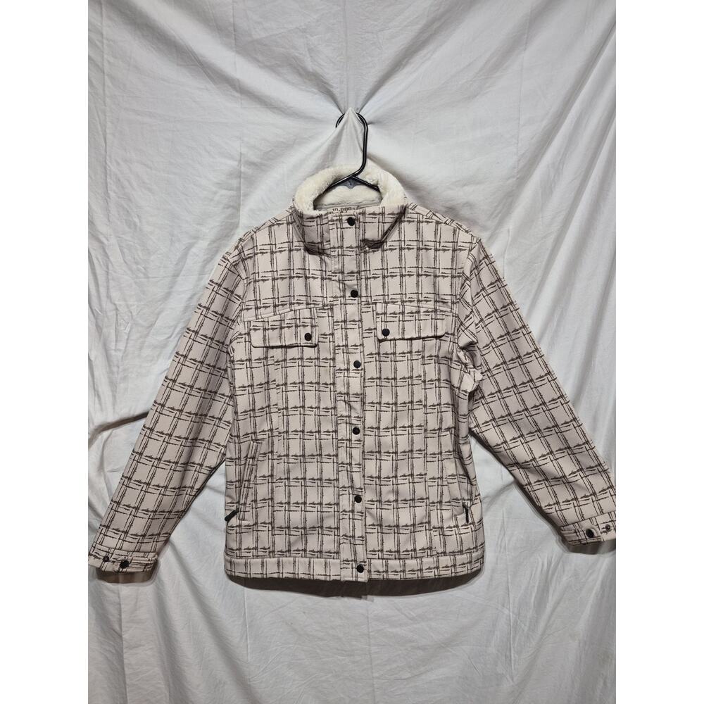 10,000 Feet Above Sea Level Women’s XL Full Zip & Button Polyester Cozy Jacket